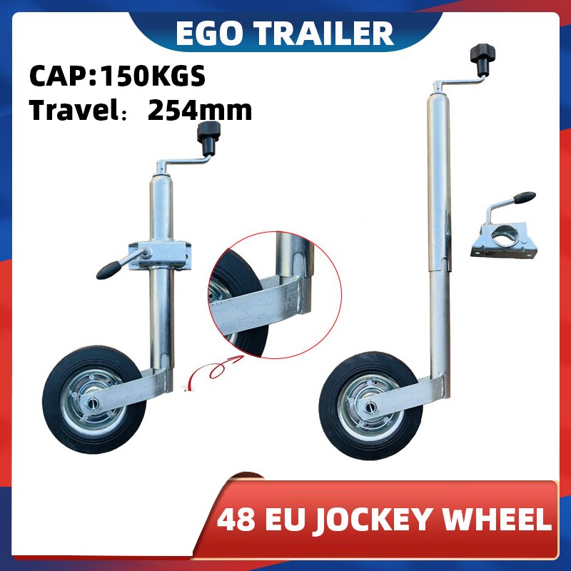 Ego anhänger 48mm clamp für anhänger jockey rad oder prop steht, anhänger jack, anhänger jockey rad clamp, anhänger teile