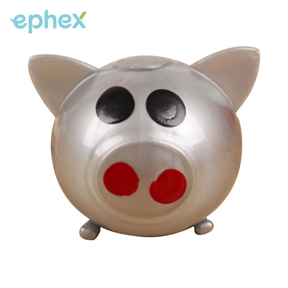 Water Bal Varken Vorm Speelgoed Anti Stress Baby Zuigelingen Baden Speelgoed Creatie: grey