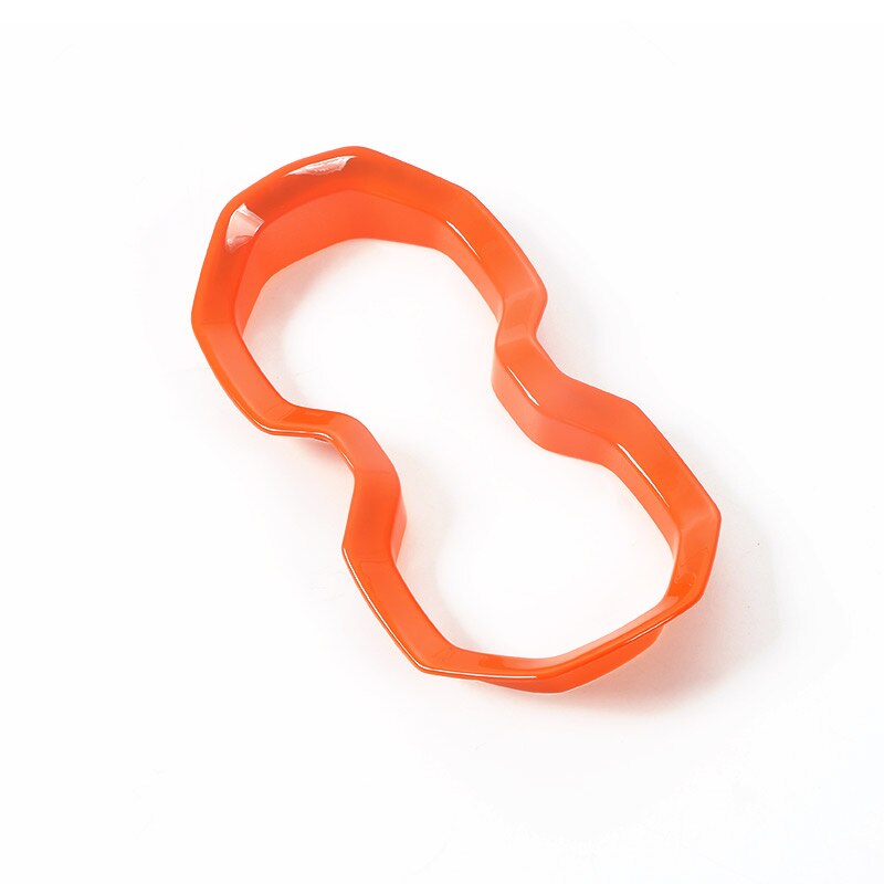 Para coches MOPAI Interior accesorios ABS sostenedor de taza decoración pegatinas para Jeep renegado bebidas titular estilo: Orange