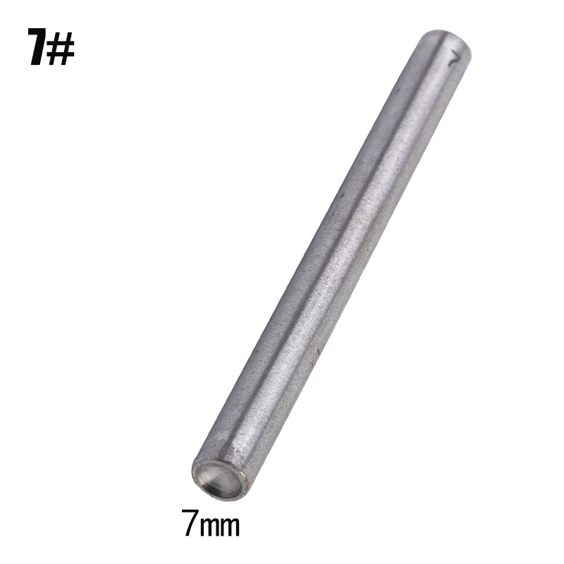 Herramienta de instalación de remaches de setas, herramienta para manualidades de cuero DIY, punzonador de tachuelas, herramienta de punzonado manual para artesanía de cuero, ropa, zapato, sombrero: Transparente