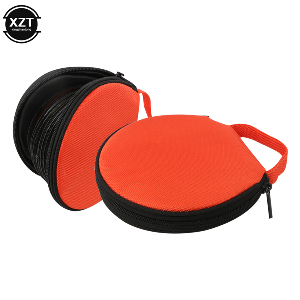 Portable CD DVD Case Storage Disc 20 Capacity Dual-use Oxford Cloth Storage Bag Round Holder with Zipper for Home Car CD Box Bag