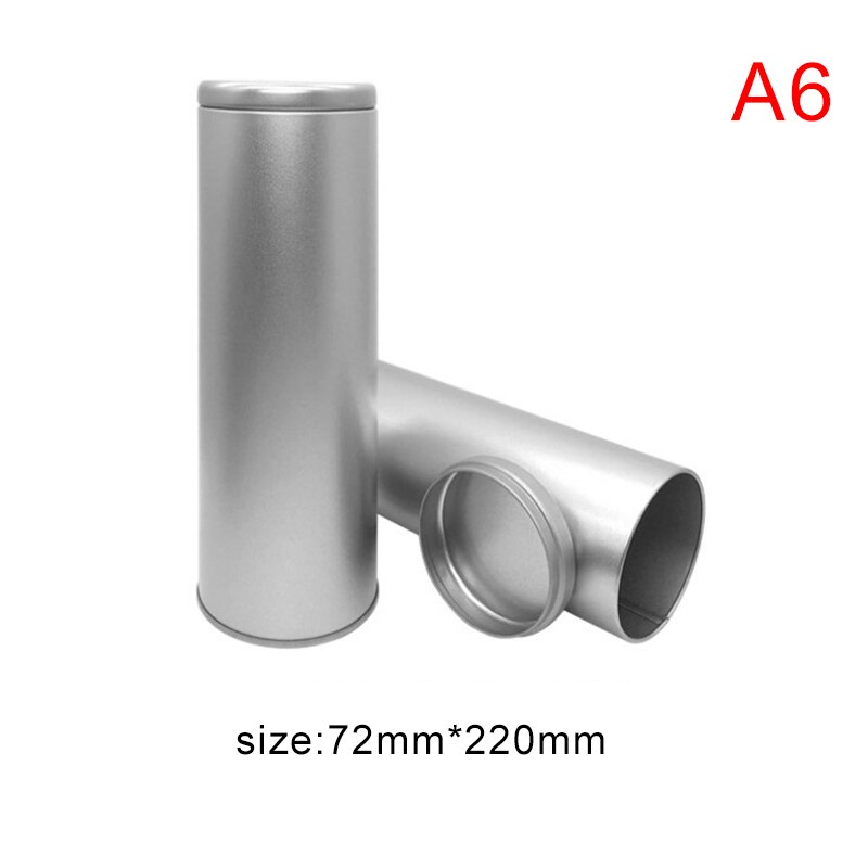 1pcs Airtight Proof Container Aluminum Herb Stash Metal Sealed Can Tea Storage: F