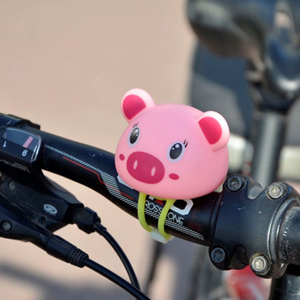 Riding Cartoon Ring Bell Sound Alarm Animal Air Horn Bicycle Horn Bicycle Ring Bell Bicycle Head Light Bell Kids Bike Bell