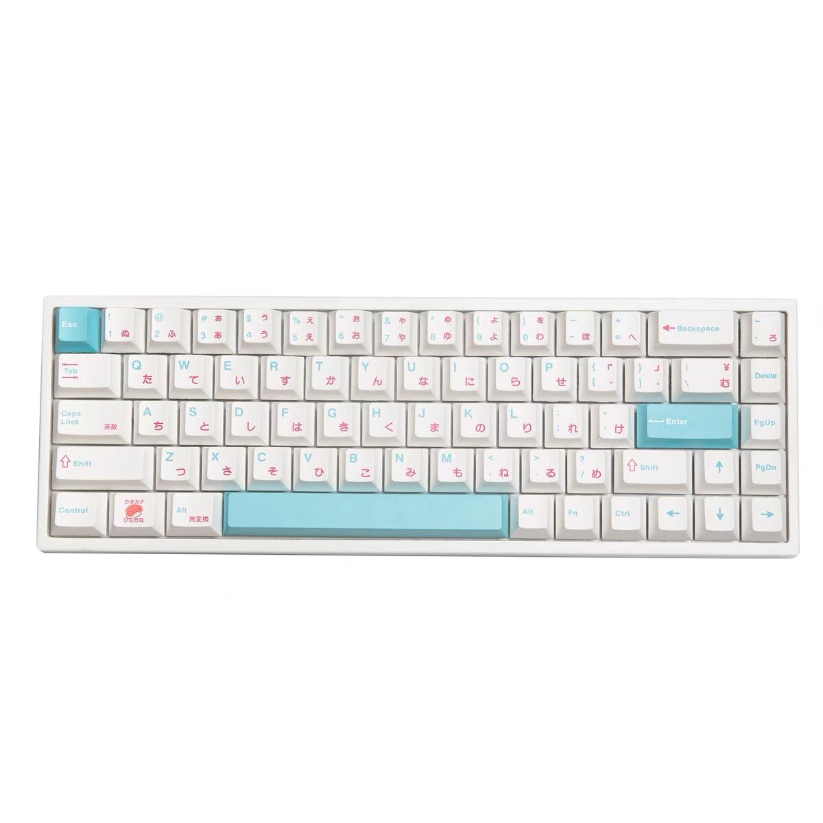 GMK Sushi-Teclas de perfil de cereza, teclas de 127 teclas, PBT, DYE, SUB, para teclado mecánico Mx Switch, GMMK Pro Cherry