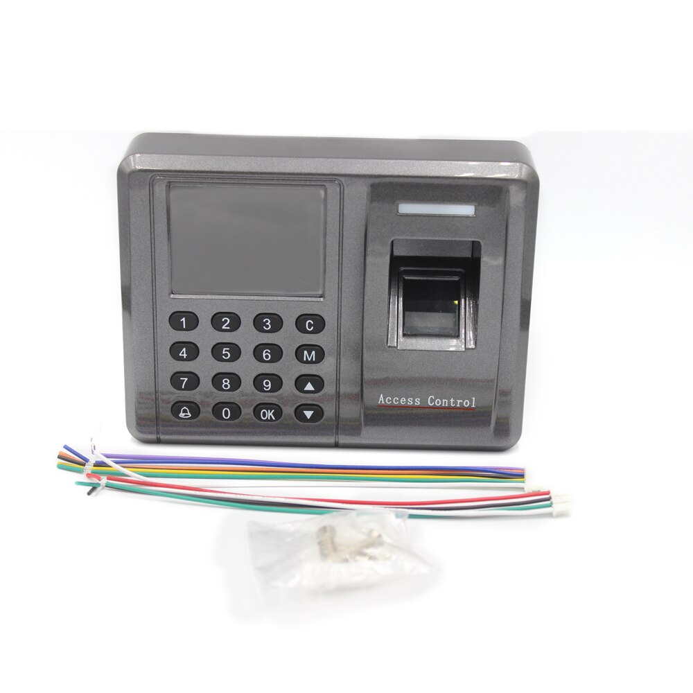 Biometric fingerprint access control time attendance RFID password lock controler office access lock integrated machine