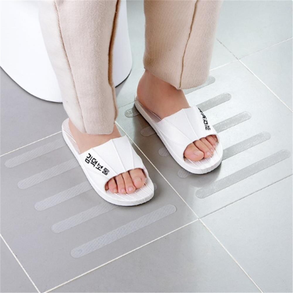 Bathroom Anti-Slip Shower Stickers Practical Transparent Bath Non Slip Safety Strips Mat For Bathtubs Showers Stairs Floor