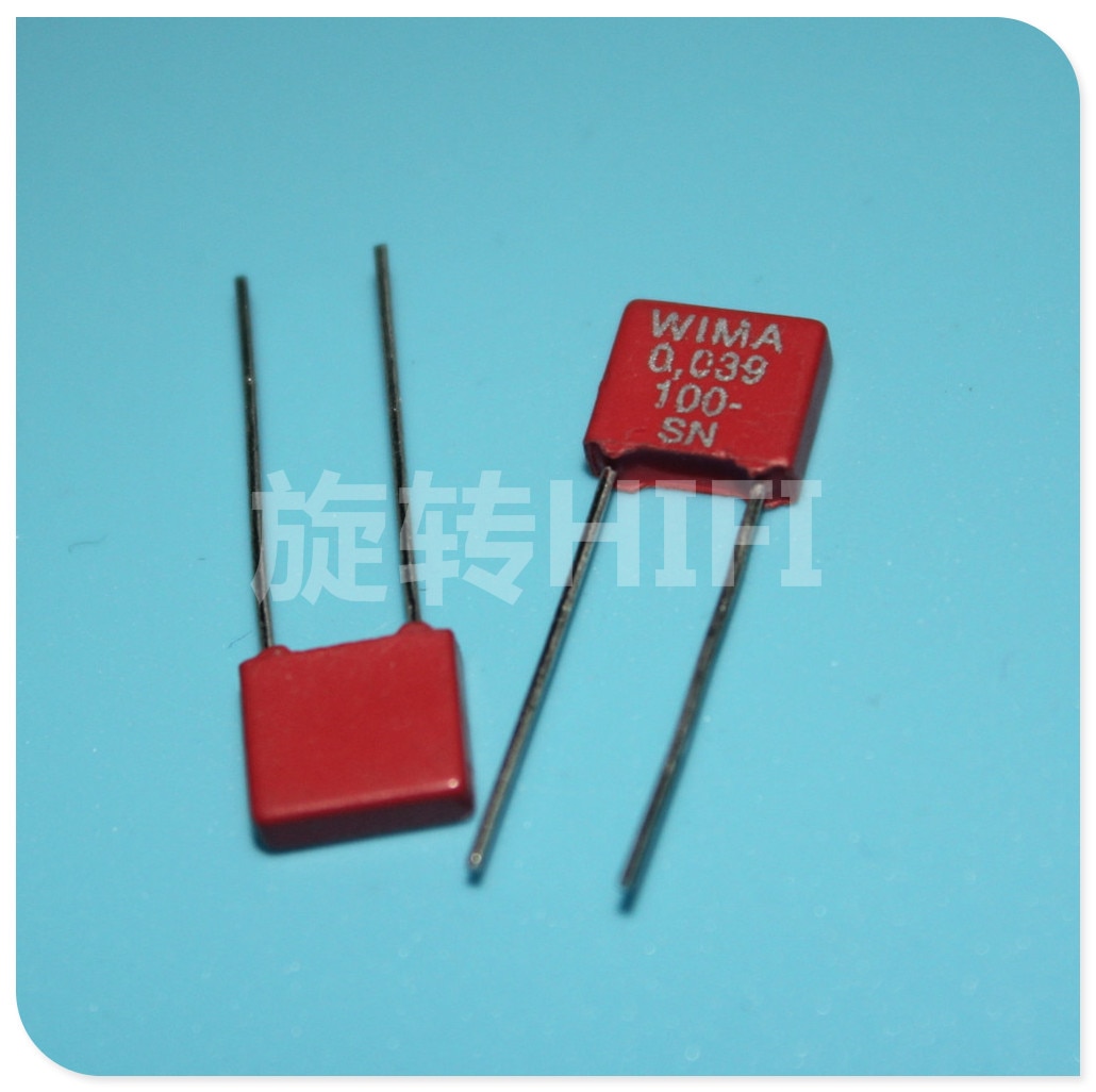 20PCS RODE WIMA MKS2 0.039uf 100V P5MM 0.039UF 393/100V Audio 393 mks-2 39nf/100v 39NF