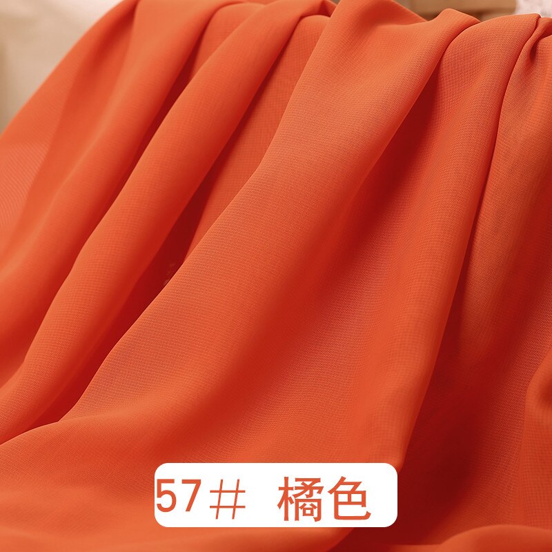 150 cm * 100 cm diy Chiffon Stoff Sheer Brautkleid Futterstoff Rock Party Dekorateur Georgette tüll kleid material: R