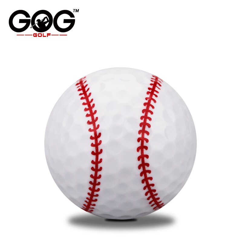 1pc sorters golfbollar boll för golfare barn pojkar flickor 2/3 lager träningsboll baseball, fotboll, amerikansk fotboll: 2 lager presentboll 6