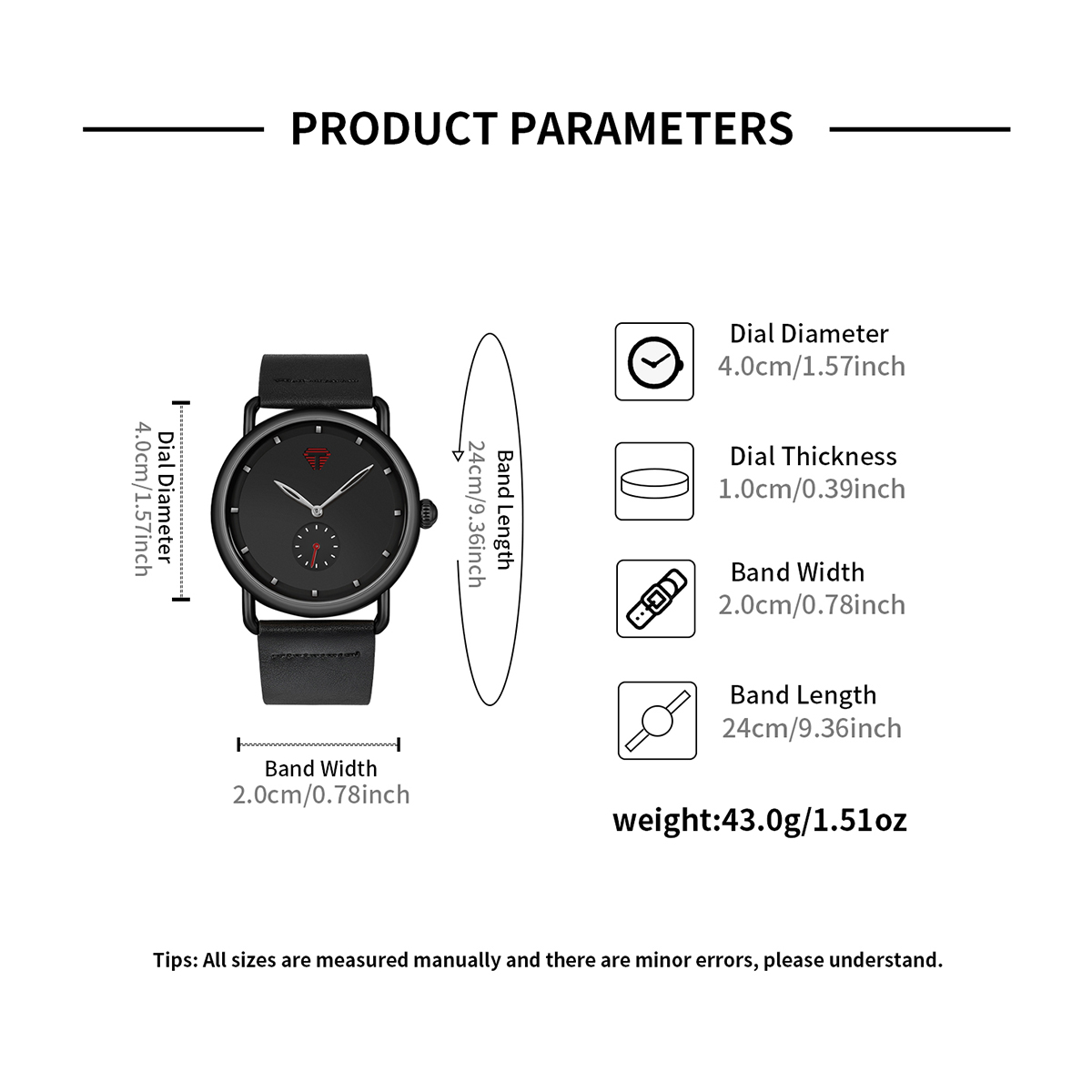 TOMI – montre minimaliste pour hommes, classique, cadran rond, à Quartz, polyvalente, de , de Festival