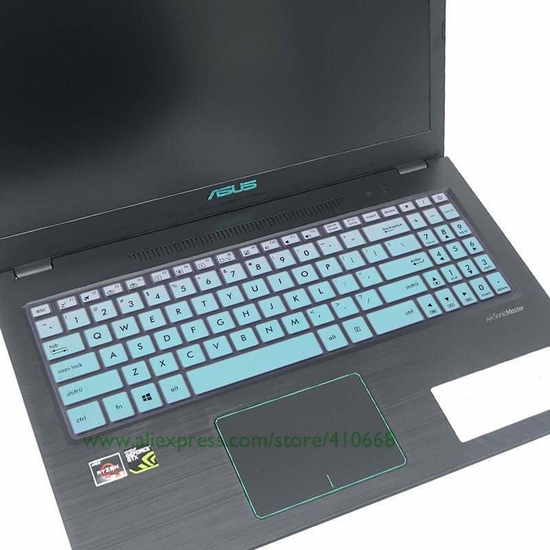 15.6 inch Laptop Keyboard Cover Skin For Asus VivoBook Pro 15 N580 N580G N580GD N580VD M580VD M580 NX580VD YX570ZD YX570ud YX570