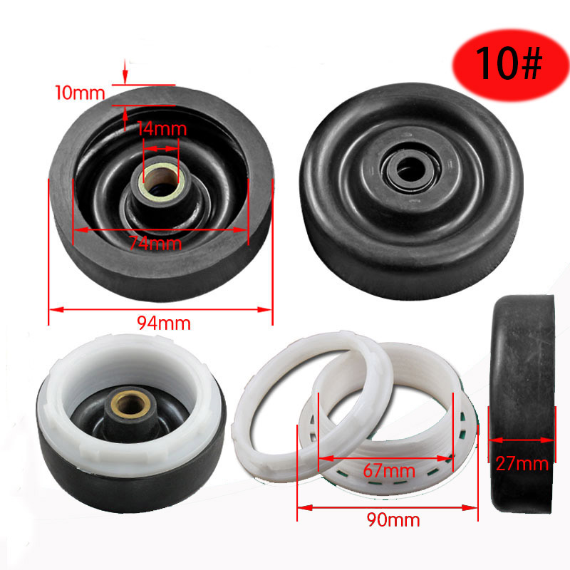 Dehydration waterproof ring Washing machine waterproof ring Semi-automatic washing machine water seal Water seal skeleton: Blue