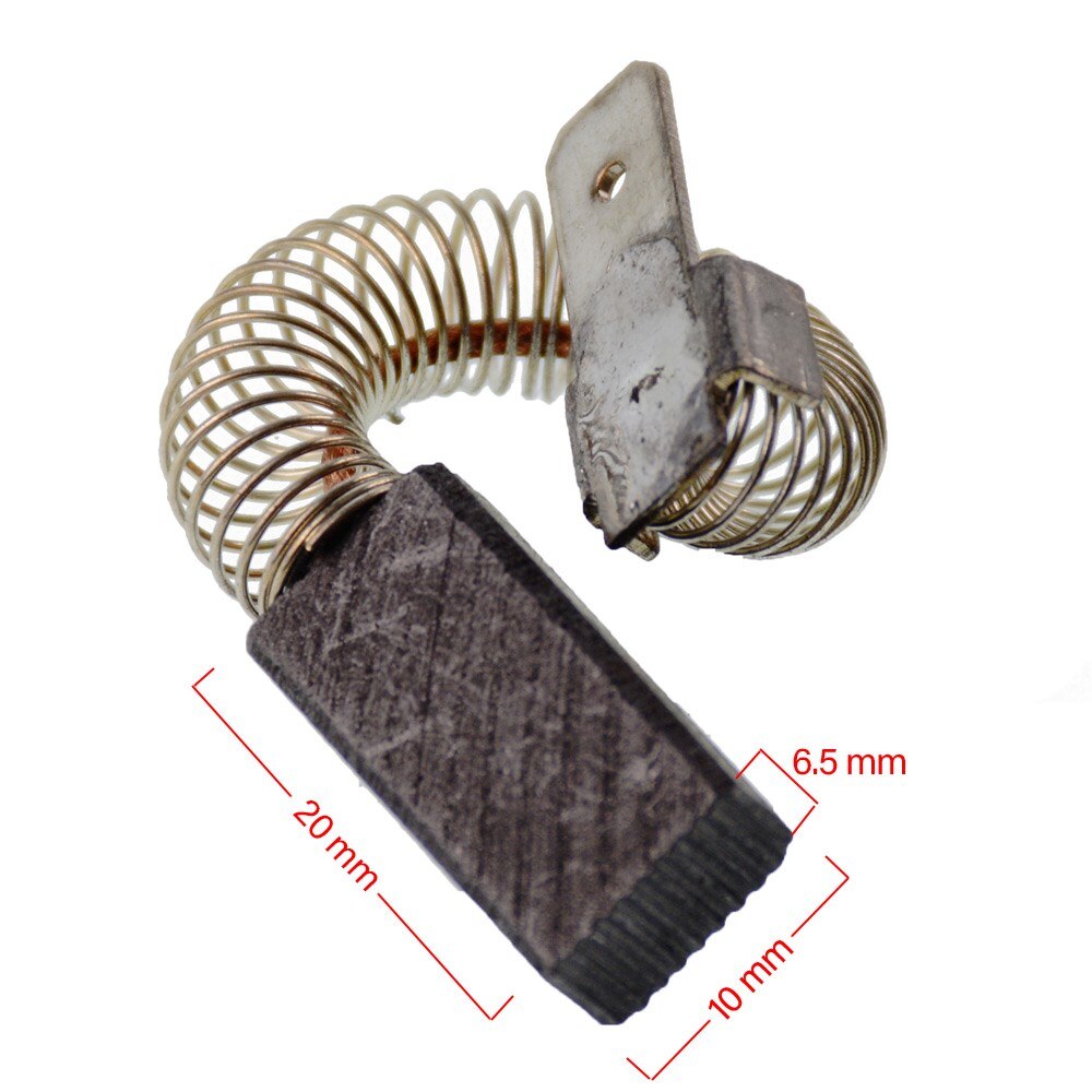 Washing Machine Motor Brush Set Replacement For Vestel 6,5x10x20mm