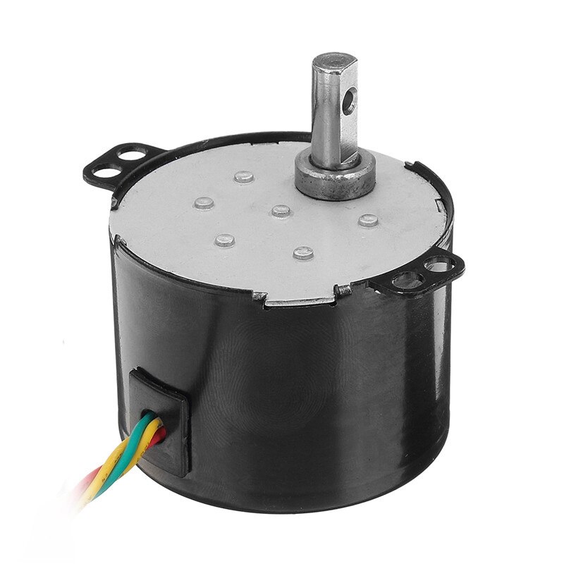 50Ktyz Ac220V 10W 0.5A 2.5R/ Min permanente neto Motor síncrono Ac engranaje Motor de reducción de Cw / Ccw