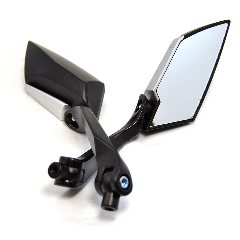 Espejo retrovisor para motocicleta JAER 2X, espejo retrovisor Para Bicicleta electrónica, espejo retrovisor trasero 8mm 10mm para Kawasaki ER6F ER6N Z750 Z1000 Z800 Z900