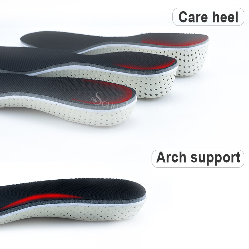 Soumit hauteur augmenter semelles pour hommes femmes mémoire mousse EVA chaussures coussinet confortable ascenseur plus grand chaussure semelle talon Inserts