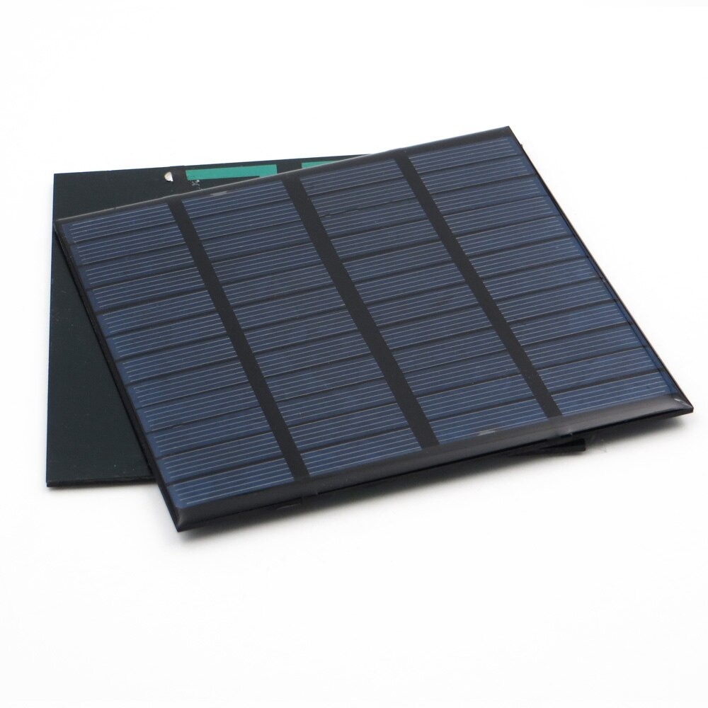 1.8w 12v 150ma mini solcelle solcellepanel standard epoksy polykrystallinsk silisium diy batteriladingsmodul
