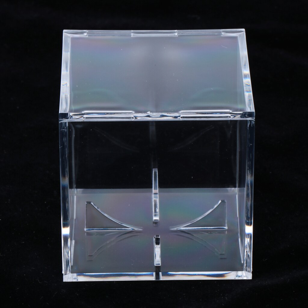 POPETPOP Vitrine Carrée Pour Balle De Baseball Avec Support
