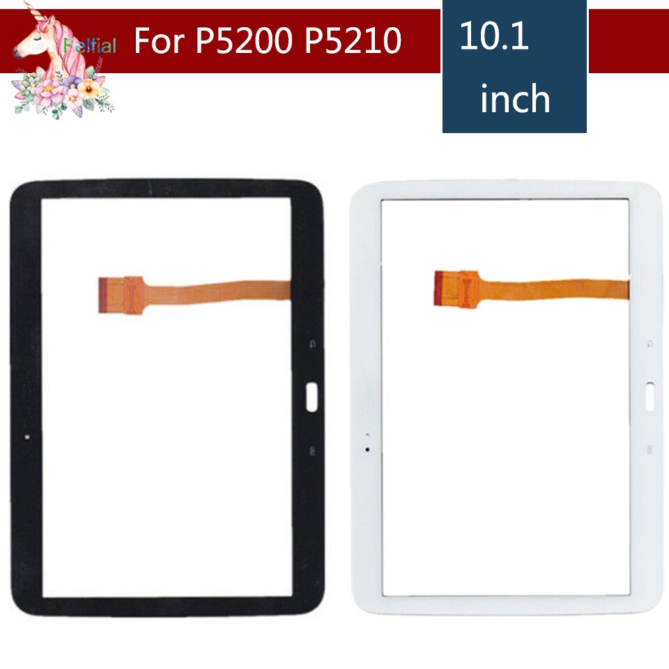 Original 10,1 "para Samsung Galaxy Tab 3 GT-P5200 GT-P5210 P5200 P5210 reemplazo del Sensor del Panel del digitalizador de la pantalla táctil