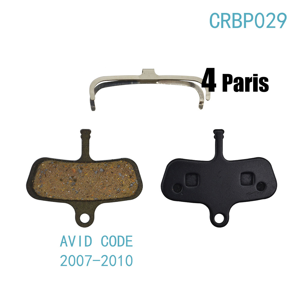 EOOZ 4 Pair Semi - Metallic bicycle DISC BRAKE PADS for Hope TECH X2: CRBP029