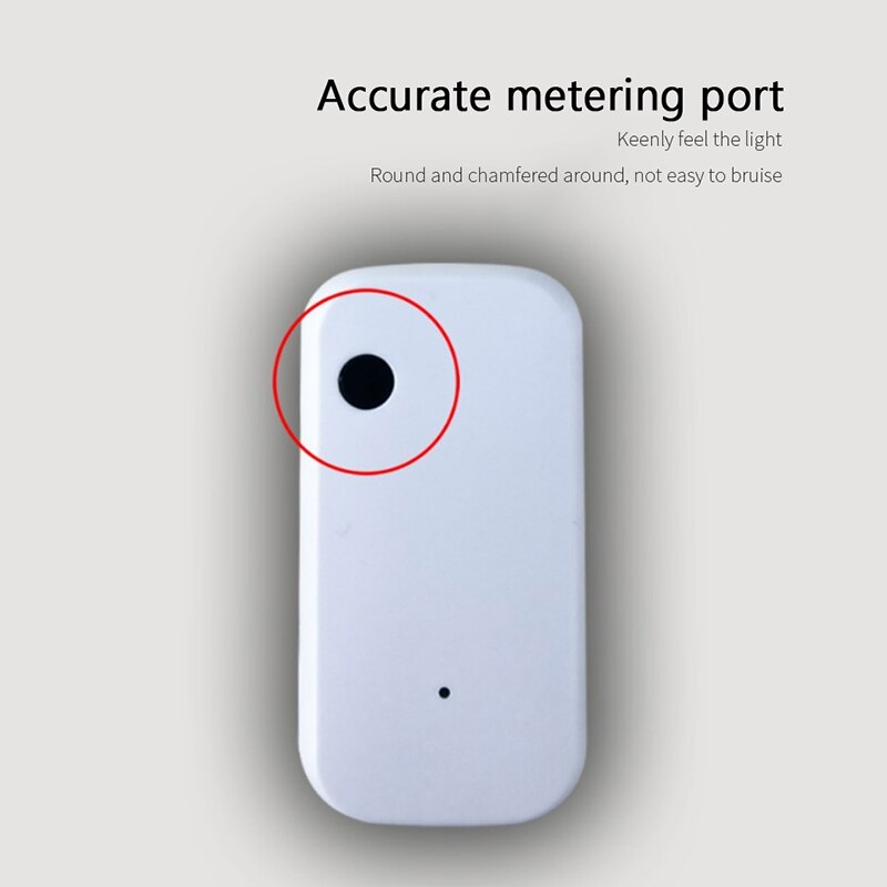 Tuya Zigbee Smart Home WIFI Illuminance Sensor Light Sensor With APP Smart Life Alexa Google Home Smart WiFi Brightness Sensor