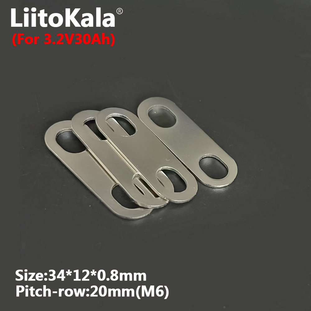 Kupfer-Sammelschienen-Anschluss für LiitoKala 3,2 V 30 Ah Lifepo4-Batteriebaugruppe für 36 V E-Bike und unterbrechungsfreie Stromversorgung 12 V