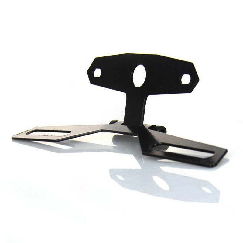 Motorfiets Flip Up Kenteken Eliminator Beugel Verstelbare Achterlicht Houder NJ88