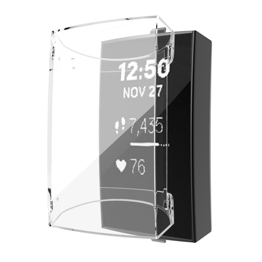 Tpu Screen Protector Case Voor Fitbit Lading 4 3 Horloge Cover Charge4 Flexibele Bumper Krasbestendig Lichtgewicht Dunne Shell: Clear / For Charge 3