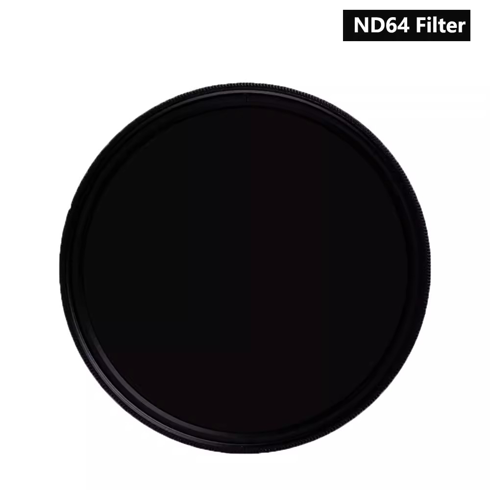 Filtro ND de densidad neutra, filtros ND16 ND32 ND64 de 49MM, 52MM, 55MM, 58MM, 62MM, 67MM, 72MM, 77MM, fotografía para cámara Canon, Nikon y Sony: Gris / ≤49mm
