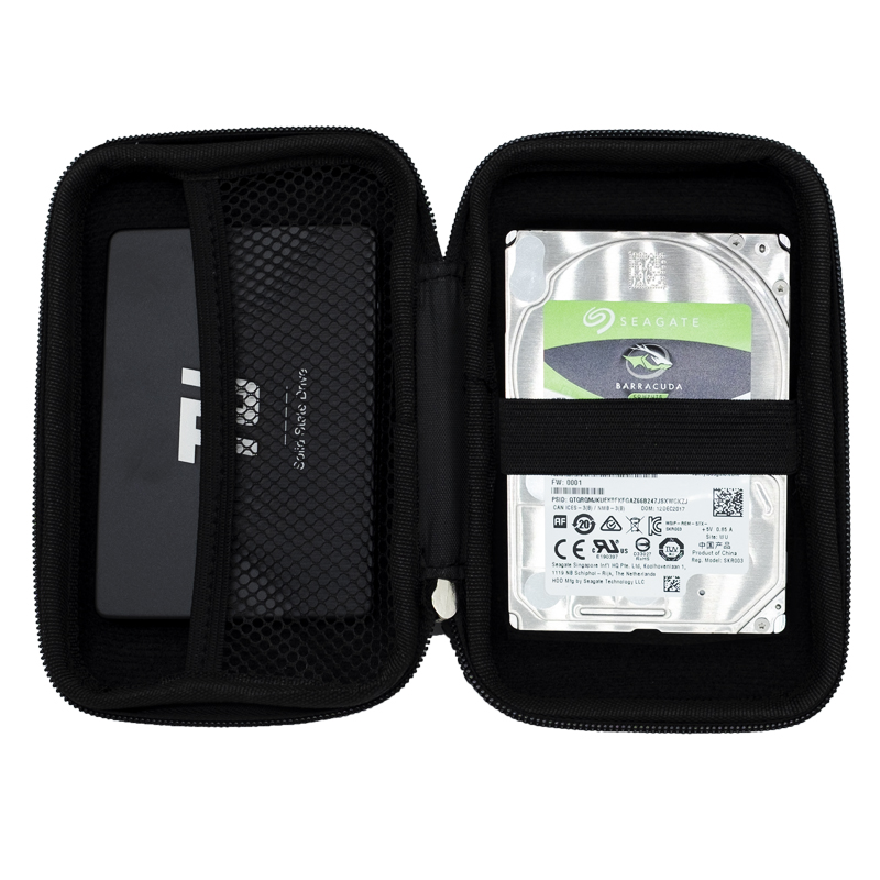 ORICO Zwart 2.5 "Hard Disk Case Draagbare HDD Bescherming Zak voor Externe 2.5" Hard Drive Oortelefoon U Disk harde Schijf Case