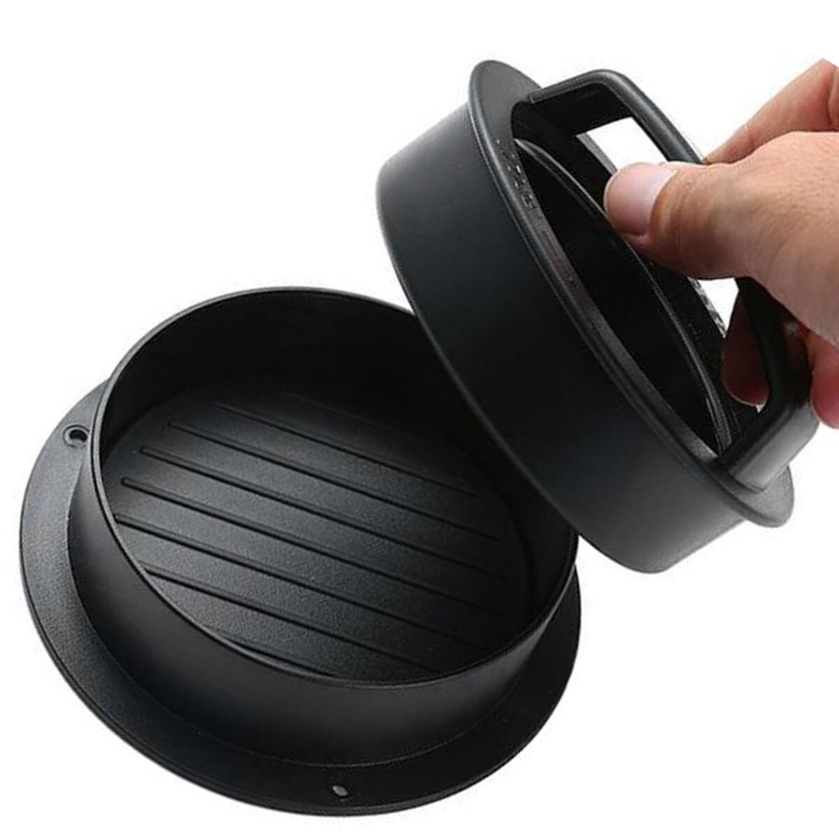 3-in-1 Non-stick Kitchen Stuffed Burger Maker Press Round Shape Hamburger Meat Maker Hamburger Patty Maker and Sliders