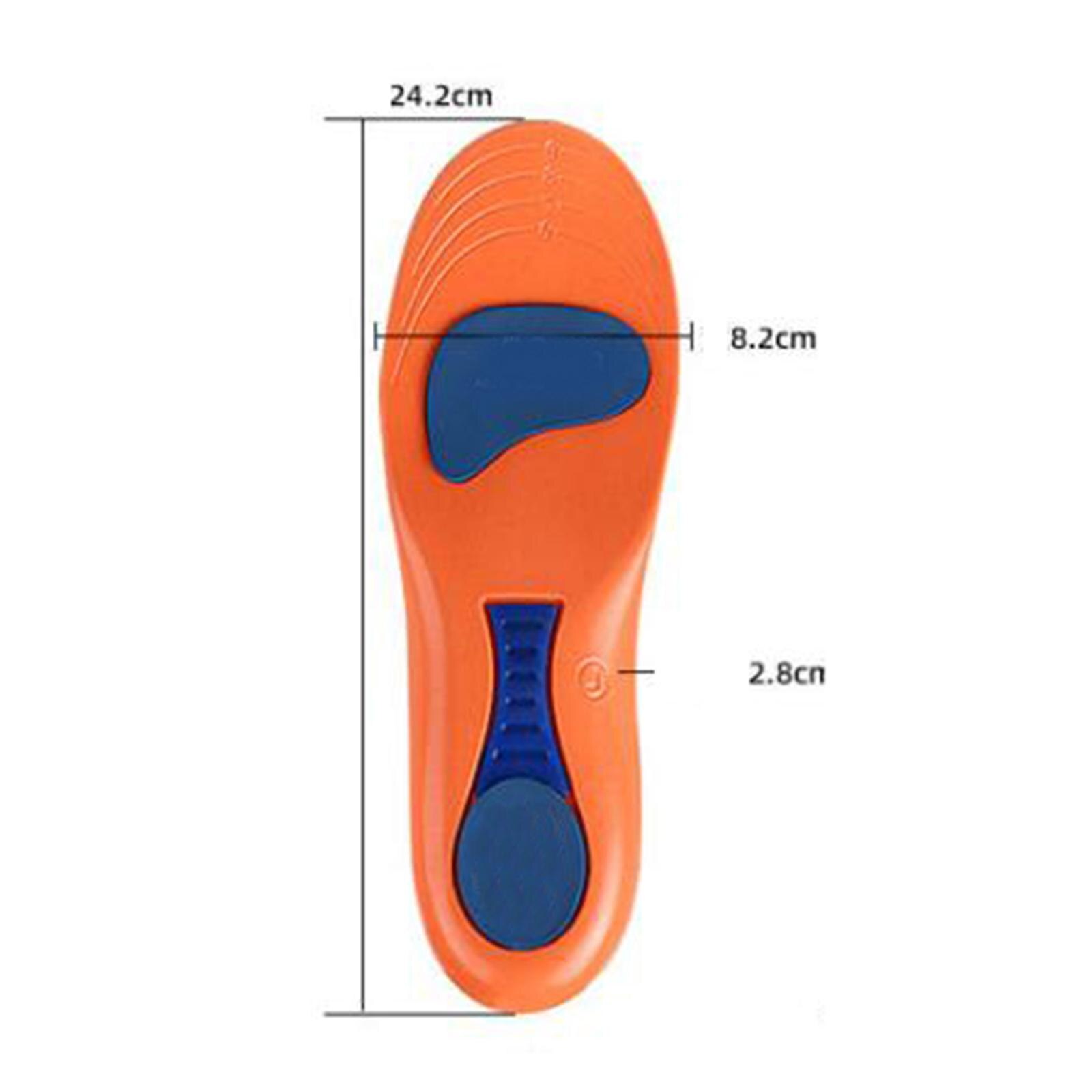Orthotic Arch Support Shoe Inserts Air Cushion Gel Soft Orthotic Inserts Pads Foot Valgus Outdoor Shock Absorption Foot Valgus: S