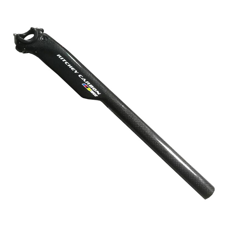 Super light Bicycle seatpost carbon seatpost bicycel seat post MTB road bike seatpost 3k carbon 190g 27.2/31.6*400mm