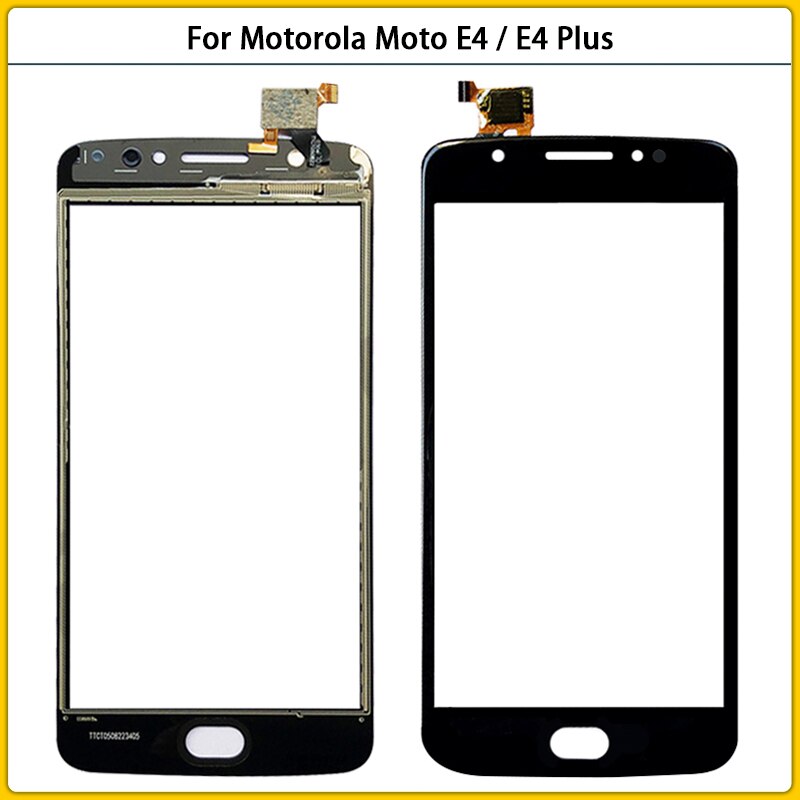 E4 Touchscreen For Motorola Moto E4 Plus XT1770 XT1773 Touch Screen Panel Digitizer Sensor LCD Front Glass XT1762 XT1763