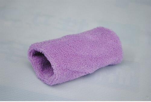 15cm basketball gym unisex sports cotton sweat with soft and comfortable wristband: Purple