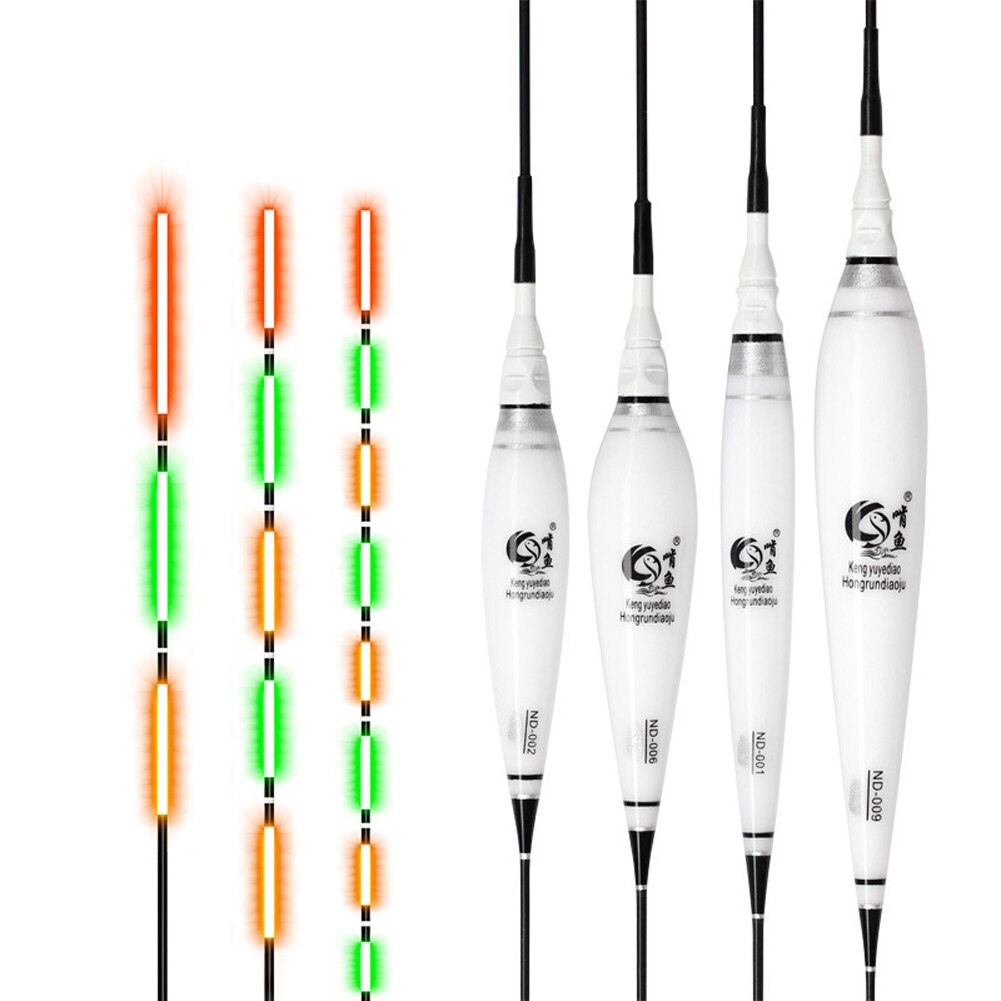 Nano – flotteur de pêche électrique LED Super lumineux, matériel de pêche de roche, lumineux, accessoires électroniques avec batterie
