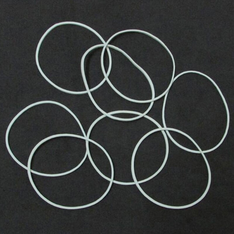 Novelty 500 Pcs/Pack white Rubber Band Natural Rubber Band Home Food Kid Hair Package Office supplines