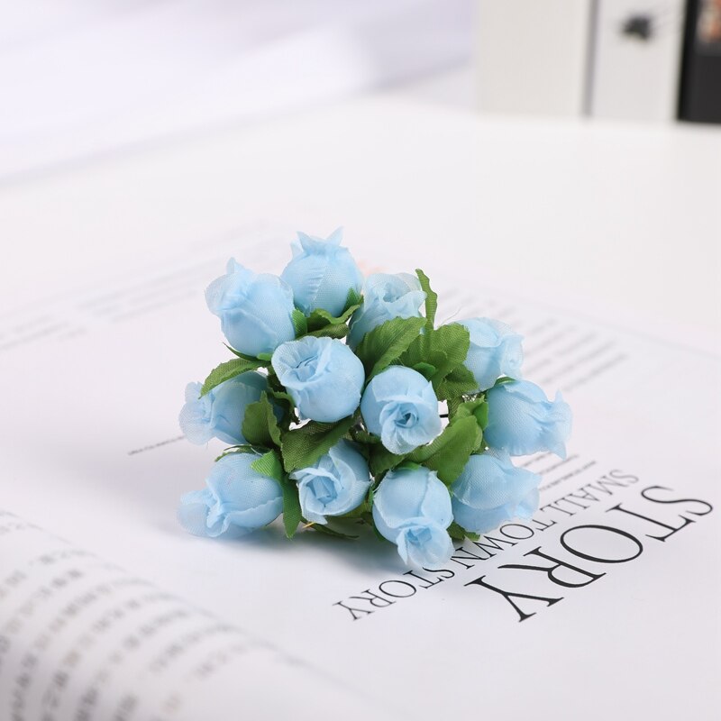 Bouquet de grenade artificielle 12 pièces, décoration de mariage, décorations de noël pour la maison, guirlande Mini fleurs décoratives