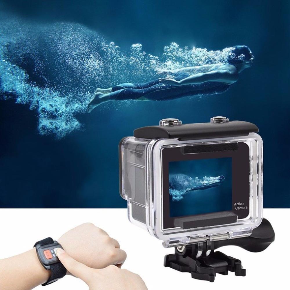 Actie Camera 4K Ultra Hd 30fps Wifi 170D Onderwater Waterdichte Helm Actie Cam Video-opname Camera 'S Sport Cam