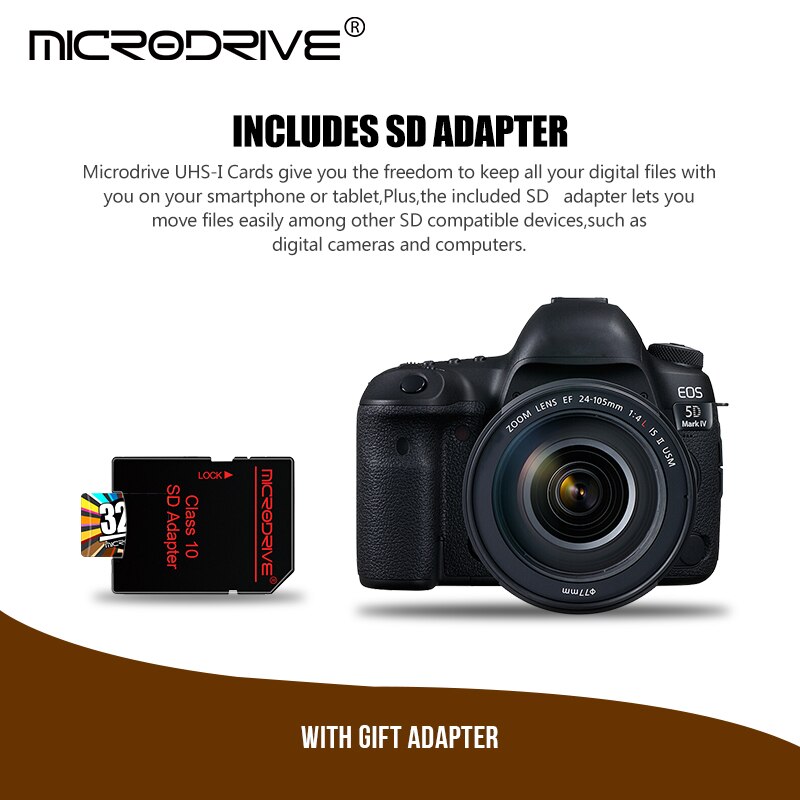 Micro SD Card Memory Card 16GB 32GB 64GB 128GB MicroSD TF card 8G cartao de memoria with Adapter For camera