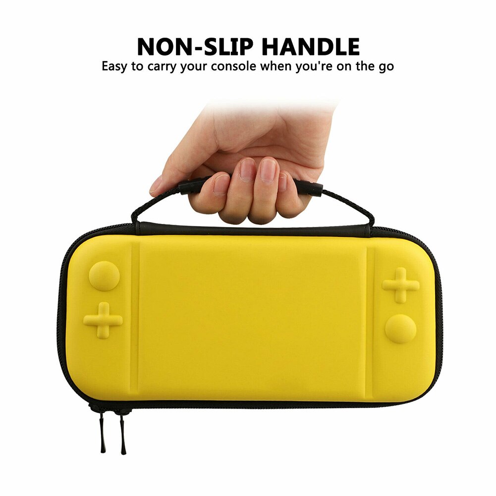 Handheld Game Machine Shell EVA Pouch Protective Carrying Case Scratch Resistant Space Saving Travel Anti Lost For Switch Lite