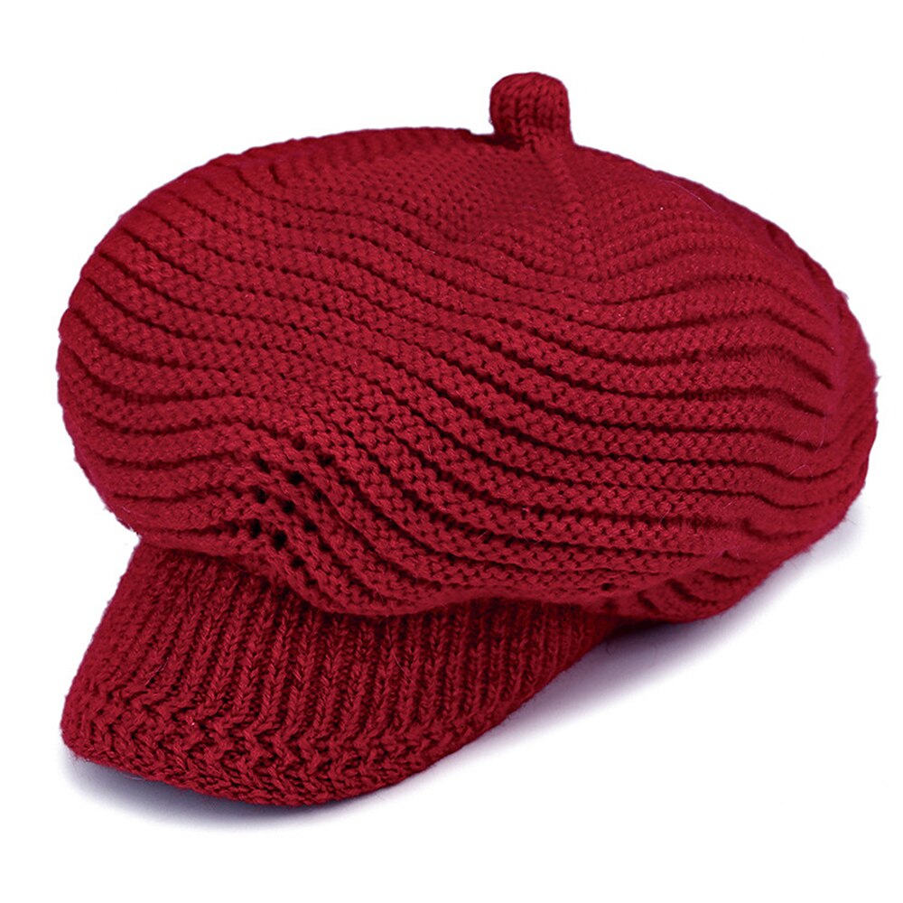 Hüte für Frauen Frühling Herbst Gestrickte Hütte Warme Mädchen Kappen Damen lässig Wolle Hütte Winter Mütze Frauen Kappe Winter hüte