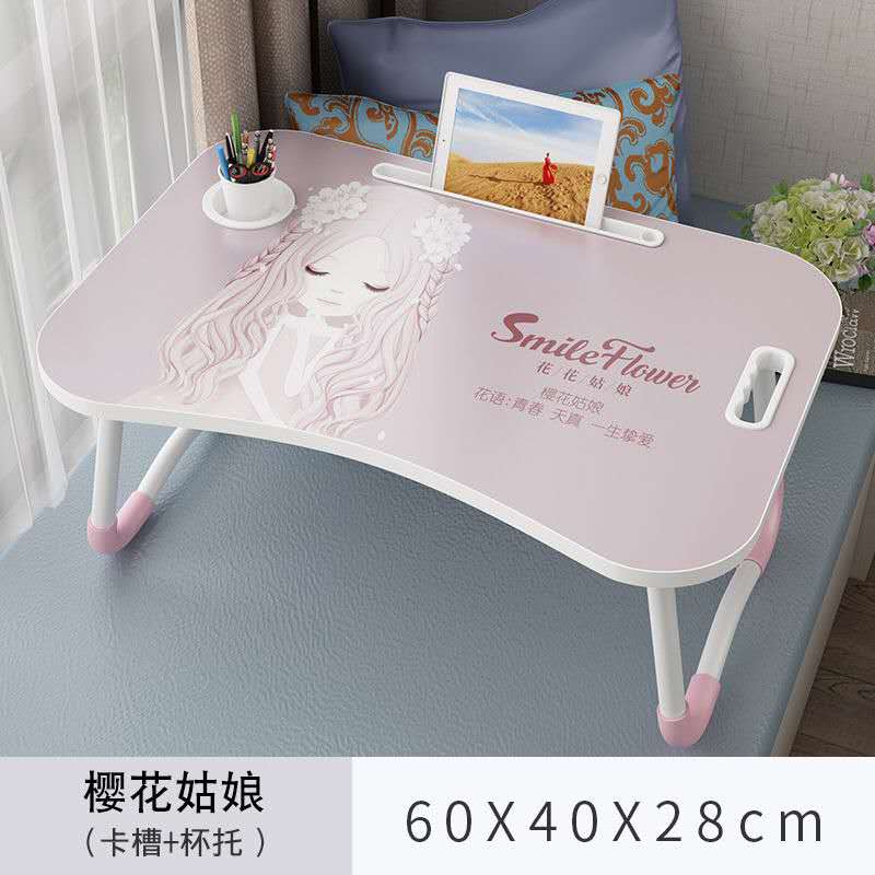 Carton pliant porte-support d'ordinateur portable étudiants étude Table bureau pliable ordinateur bureau pour lit canapé thé service Table support: Orange