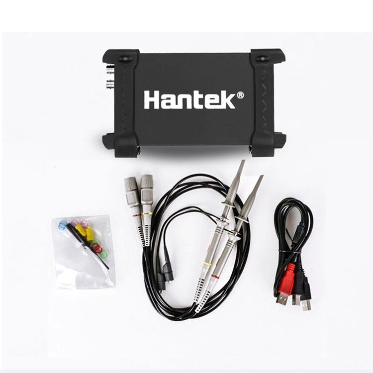 Hantek 6022be- pc usb-digitaloszilloskop, 2 kanäle , 20 mhz, 48 ms/s, tragbar, für kfz-fehlerbehebung und elektronische reparaturdiagnose: Default Title