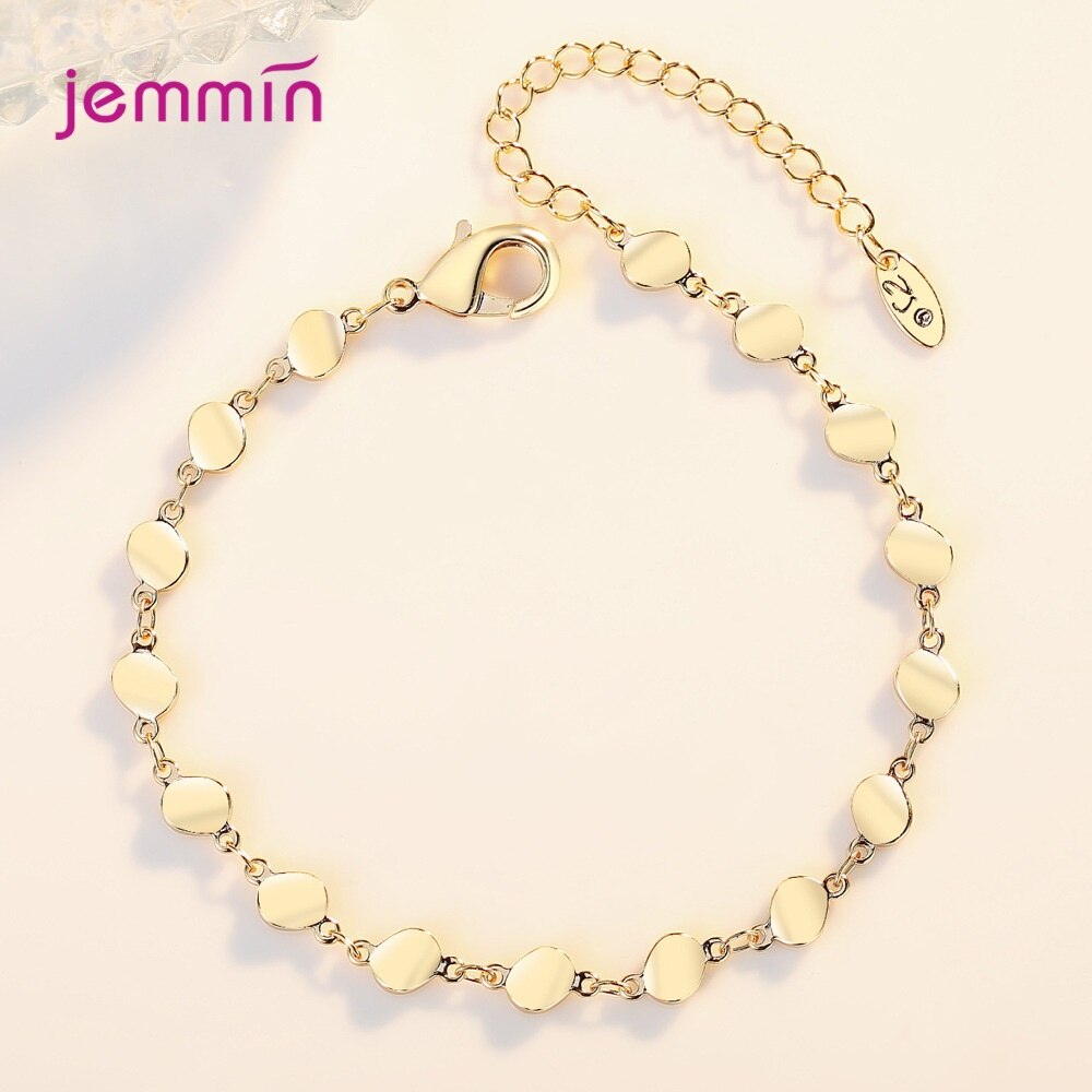 Tobillera de plata fina 925 auténtica, modelo múltiple a elegir, pulsera superbonito, de joyería: Style 8