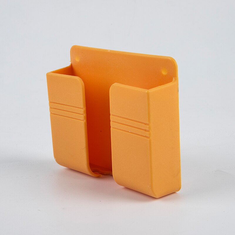 Wall Mounted Organizer Air Conditioner TV Remote Control Storage Box Plug Holder