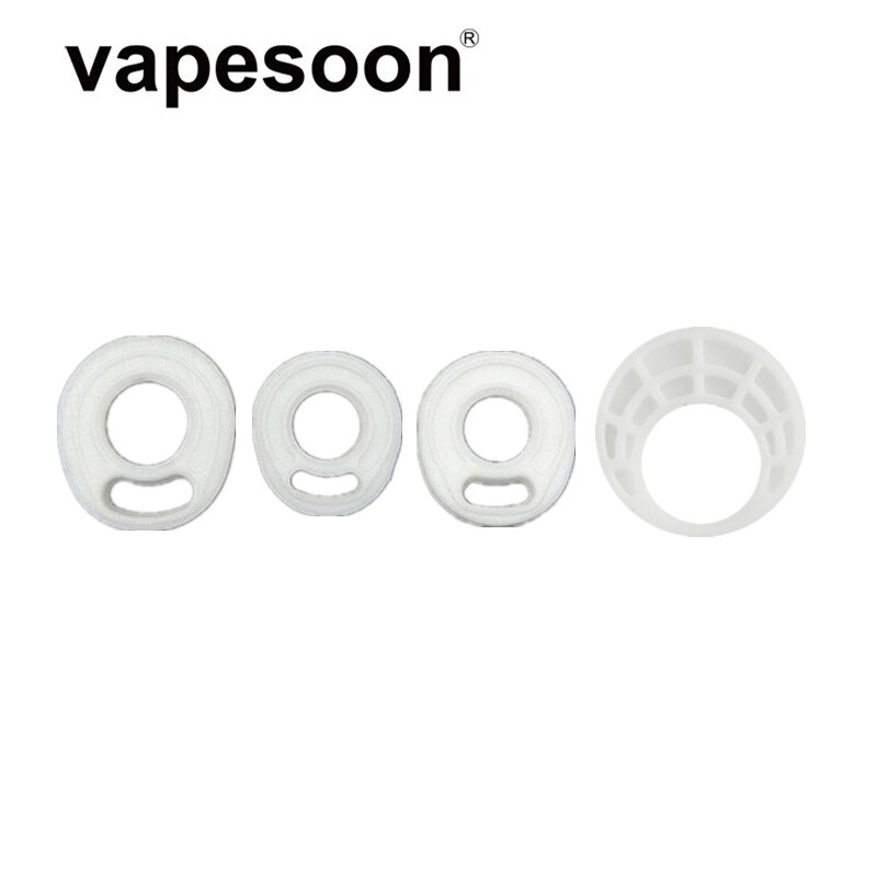 Wit Siliconen Top Vullen Seal Ring Pakking Voor Smok TFV18 TFV16 TFV12 Prins TFV9 Mini TFV8 Baby V2 Tank Stok v9 Max Kit Etc