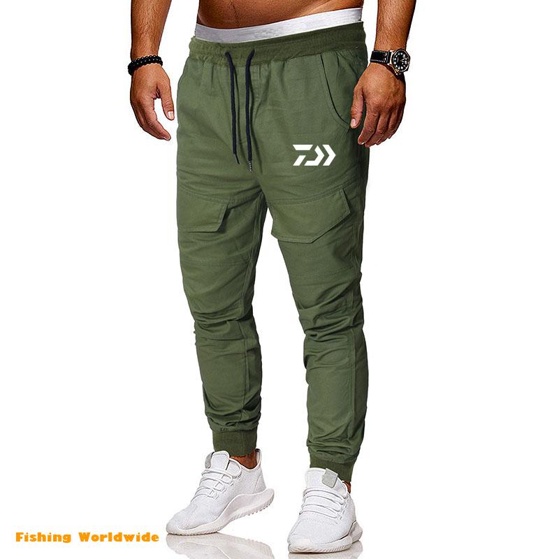 Daiwa Vissen Broek Outdoor Sport Ademende Mannen Sport Wandelen Camping Vissen Lange Broek Multi-Pocket Vissen Broek