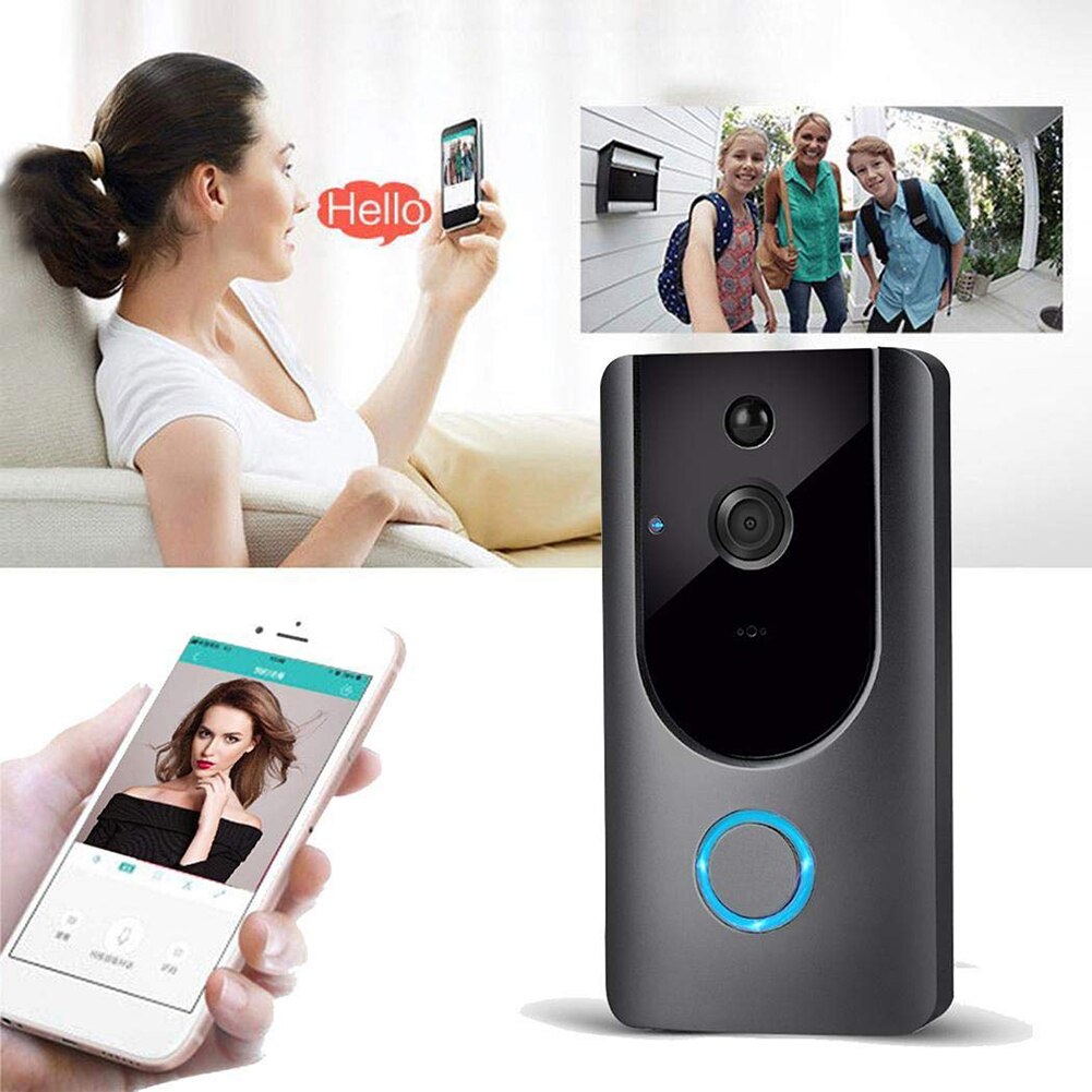 M2 Draadloze Camera Intercom Home Security Alarm S... – Grandado