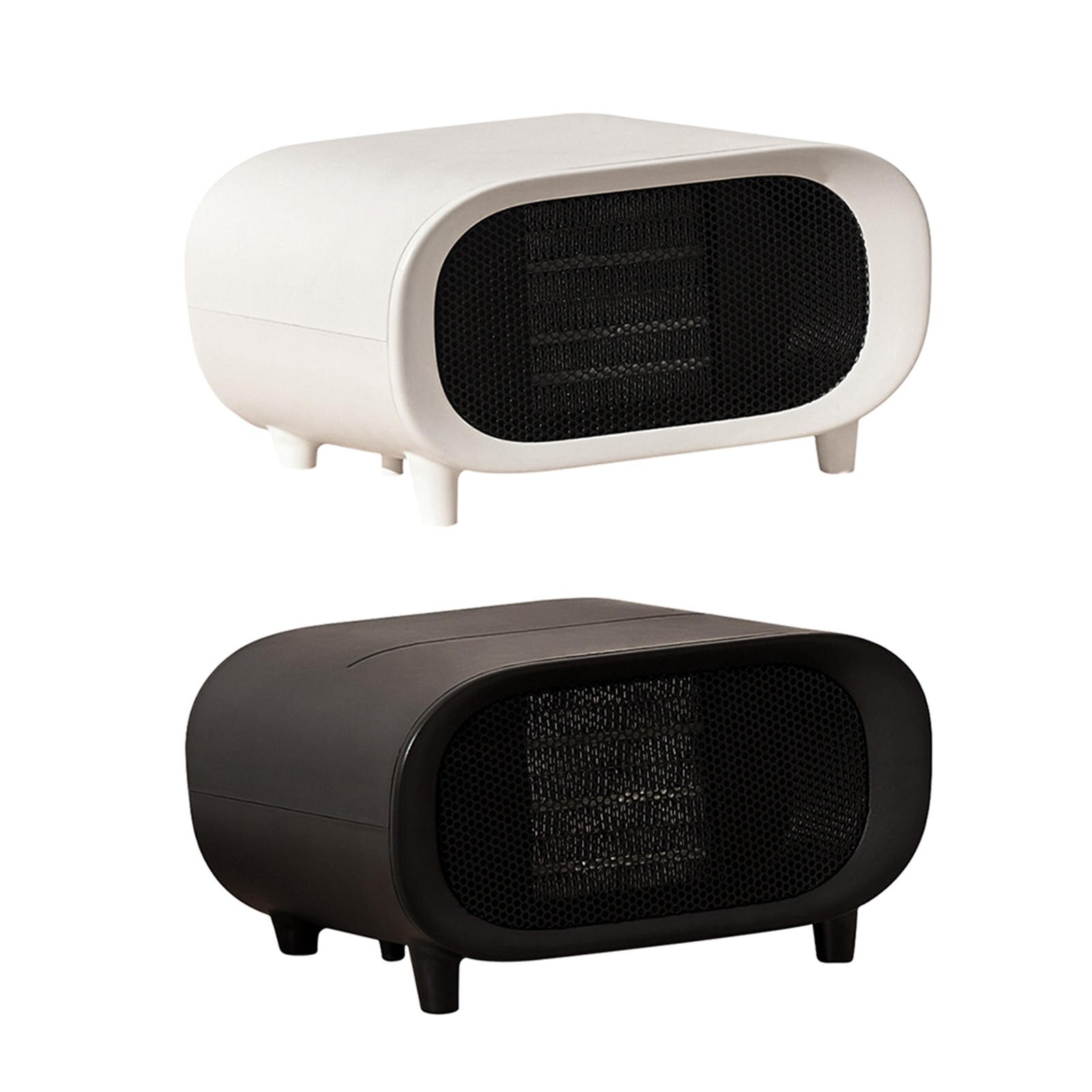 Mini Ceramic Heater, Small Portable Quiet with Adjustable Thermostat Electric Heater Fan, for Indoor Home Desk Bedroom Office